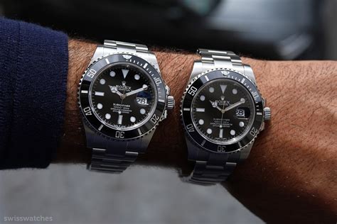 rolex sub 40mm vs 41mm|rolex submariner 41mm.